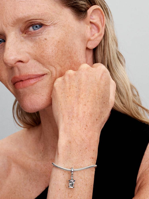 Pandora Spinning Carousel Dangle Charm Sterling Silver