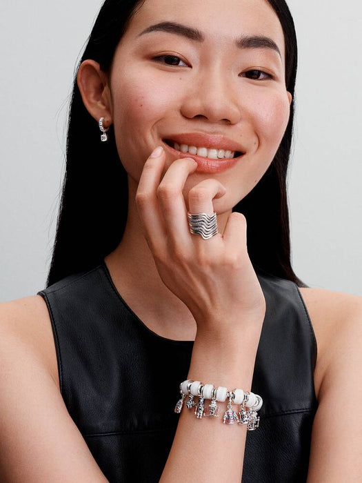 Pandora Spinning Carousel Dangle Charm Sterling Silver