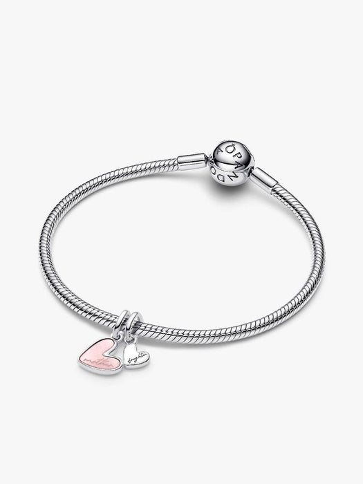 Pandora Splittable Mother & Daughter Dangle Charm Sterling Silver