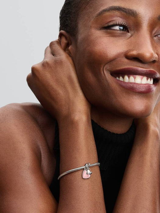 Pandora Splittable Mother & Daughter Dangle Charm Sterling Silver