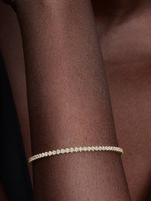 Pandora Tennis Bracelet 14k Gold Plating