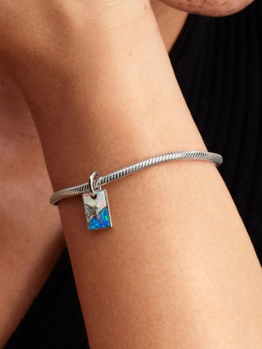 Pandora Travel Dangle Charm Sterling silver