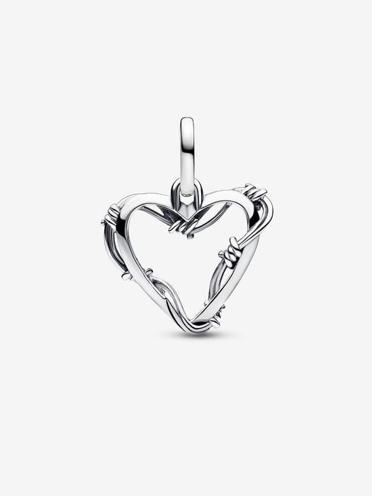 Pandora Wire Heart Medallion Charm