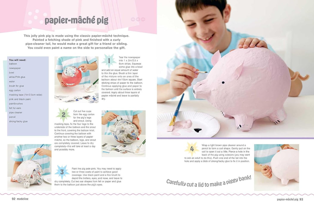 Macmillan Easy Paper Crafts for Kids Book