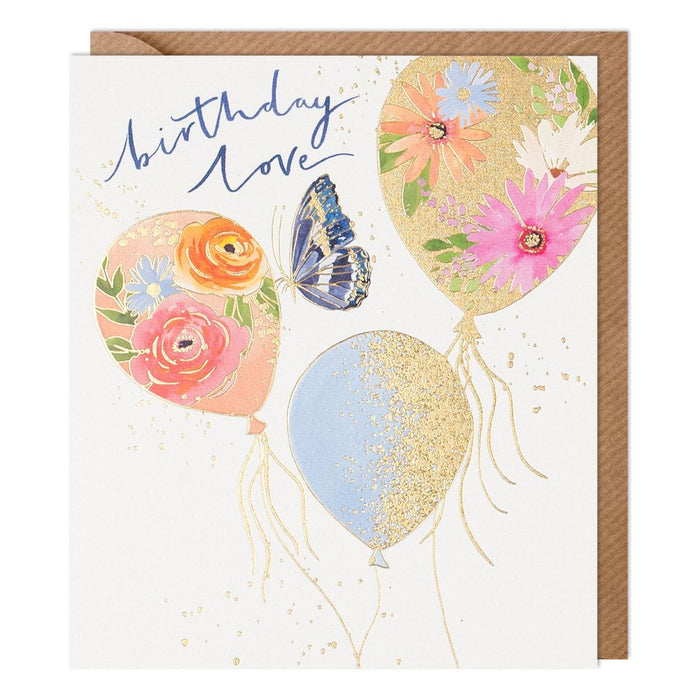 Paperlink 'Balloons' Birthday Card