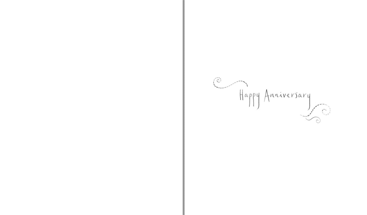 Paperlink Lemon Sorbet 'Anniversary Heart' Everyday Card