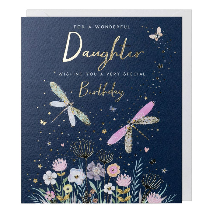 Paperlink Violet 'Daughter' Birthday Card