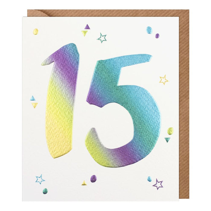 Paperlink Wow '15th Birthday' Birthday Card