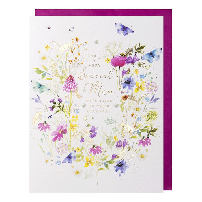 Paperlink Fields Of Gold 'Mum Birthday' Birthday Card