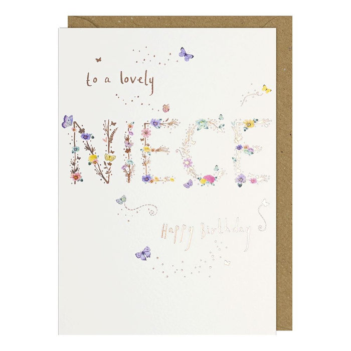 Paperlink Lemon Sorbet 'Niece' Birthday Card