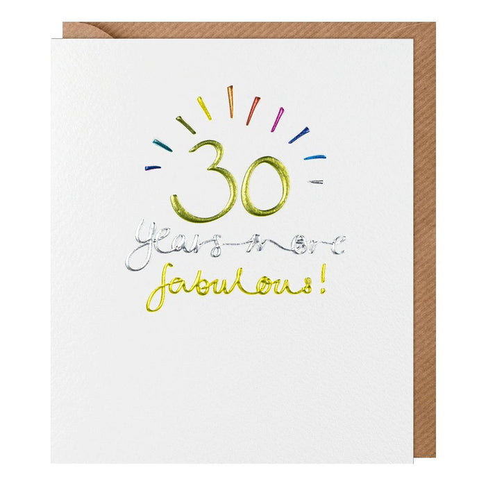 Paperlink Mimosa '30th Birthday' Card