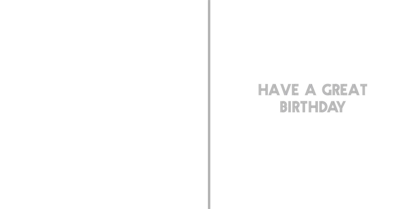 Paperlink Pixel 'Dad Birthday' Birthday Card
