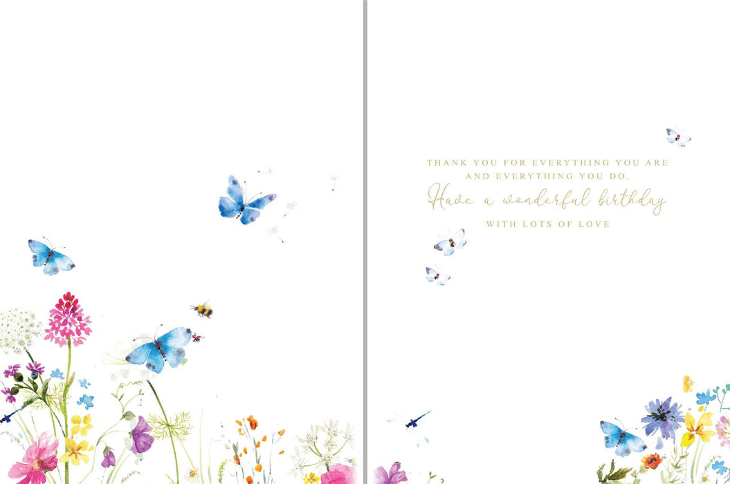 Paperlink Fields Of Gold 'Mum Birthday' Birthday Card