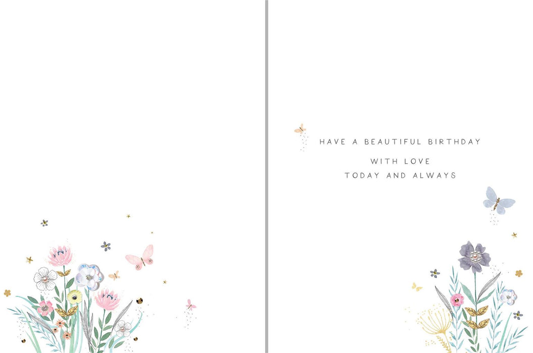 Paperlink Violet 'Mum' Birthday Card