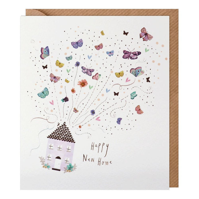 Paperlink Lemon Sorbet 'New Home' Card