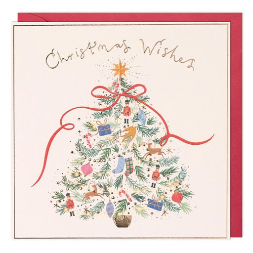 Paperlink 'Christmas Wishes' Christmas Card