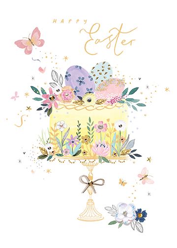 Paperlink 'Easter Cake' Easter Card