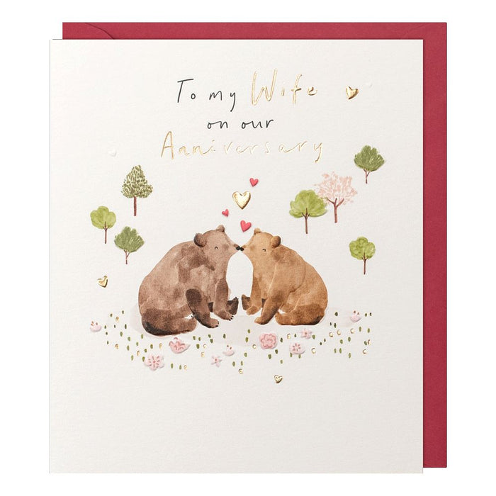 Paperlink Pick 'N' Mix 'Anniversary Wife Bears' Everyday Card