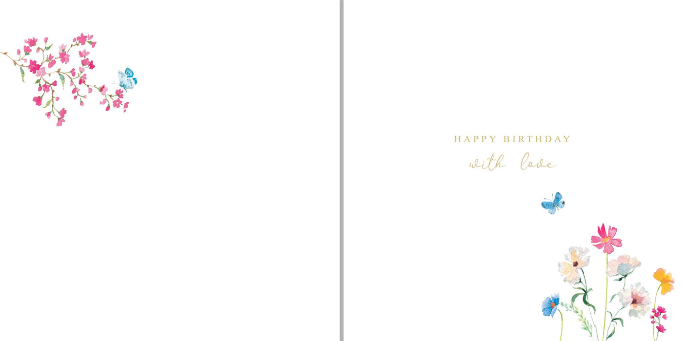 Paperlink Fields Of Gold 'Tea' Birthday Card