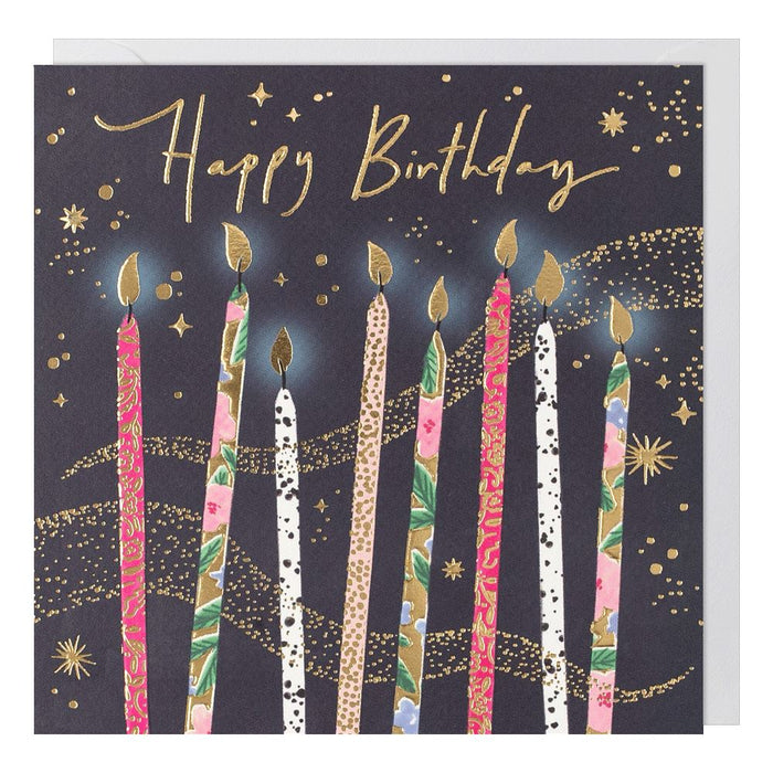 Paperlink Orelia Collection 'Candles' Birthday Card
