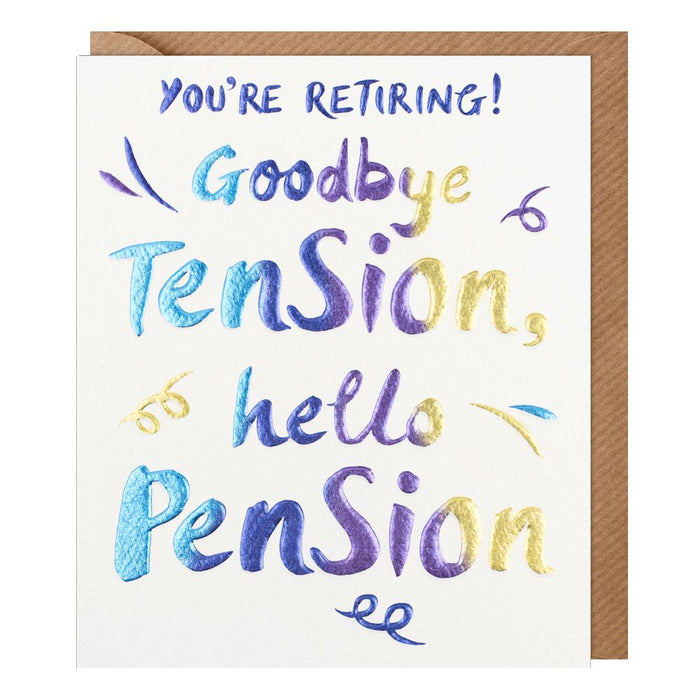 Paperlink Wow 'Retirement' Birthday Card