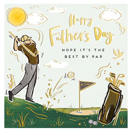 Paperlink 'Golf!' Father's Day Card