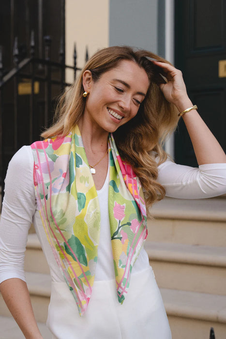 Park Lane Casual Floral Scarf