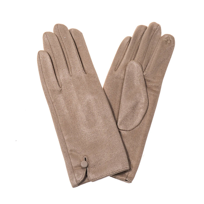Park Lane Linen Suedette Gloves