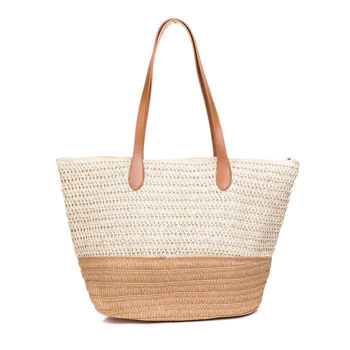 Park Lane Neutral Tote Handbag