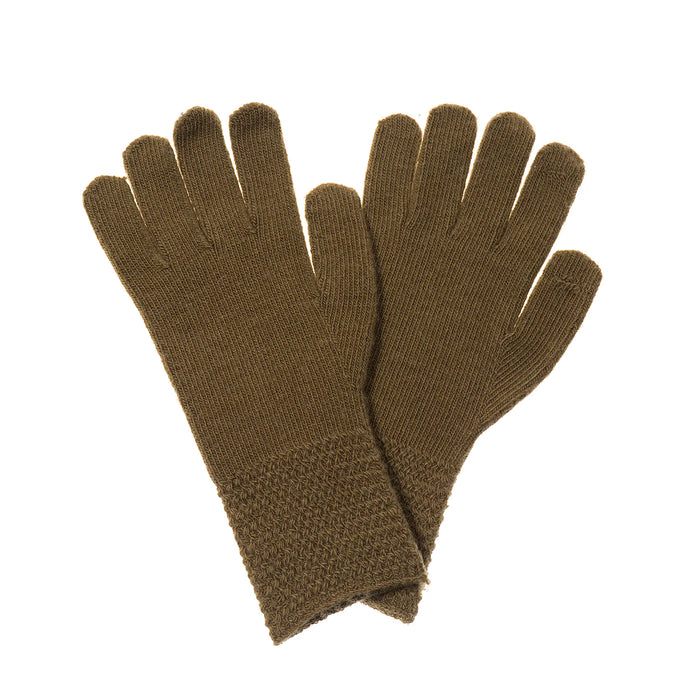 Park Lane Olive Woollen Gloves