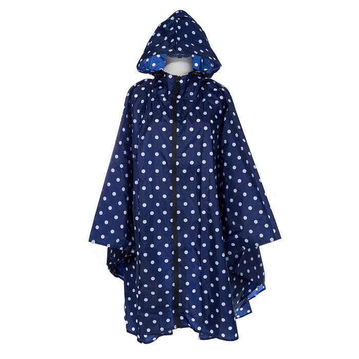 Park Blue Rain Poncho