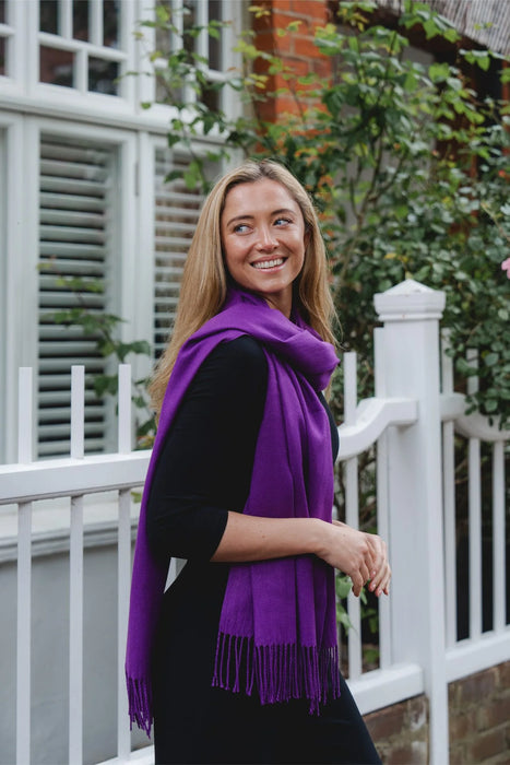 Park Lane Deep Purple Celine Scarf