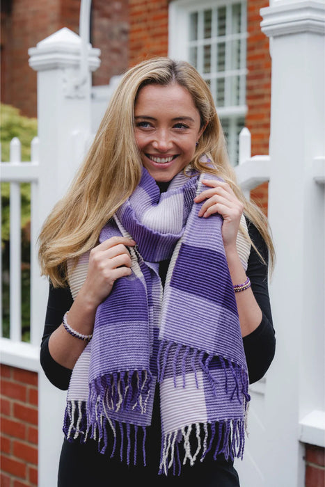 Park Lane Purple Scarf