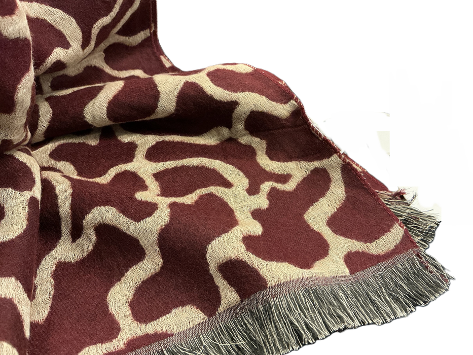 Park Lane Scarf In Red Mahogany
