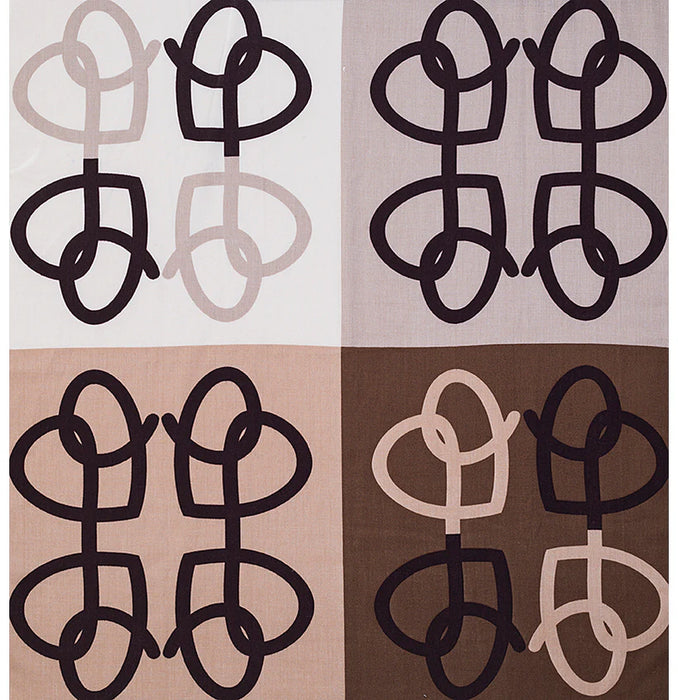 Park Lane Cream & Tan Scarf