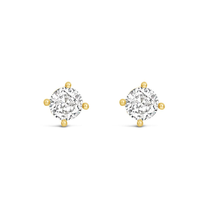 Park Lane Silver White Stones Gold Earrings