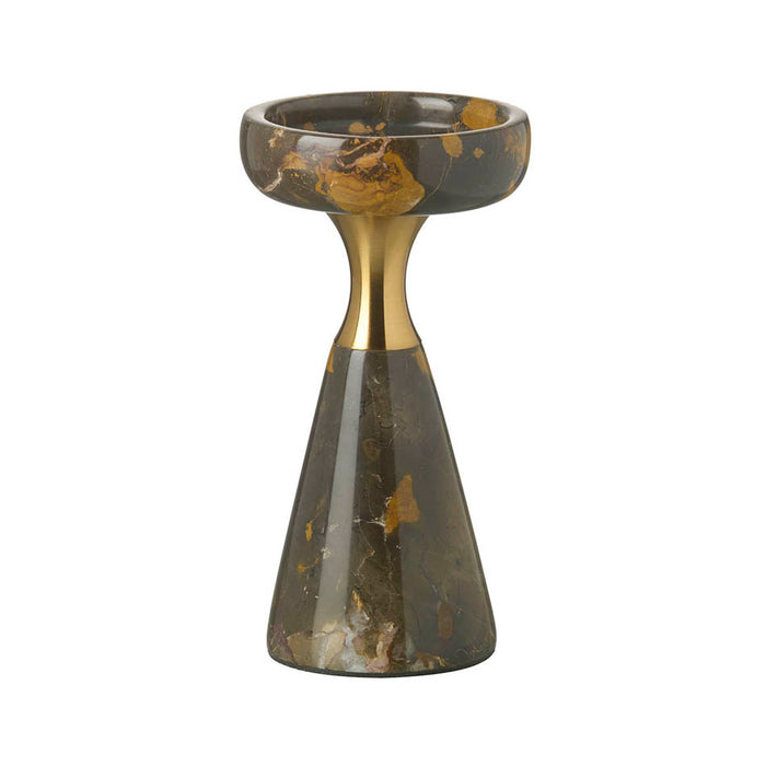 Cadent Brown Marble Candle Holder