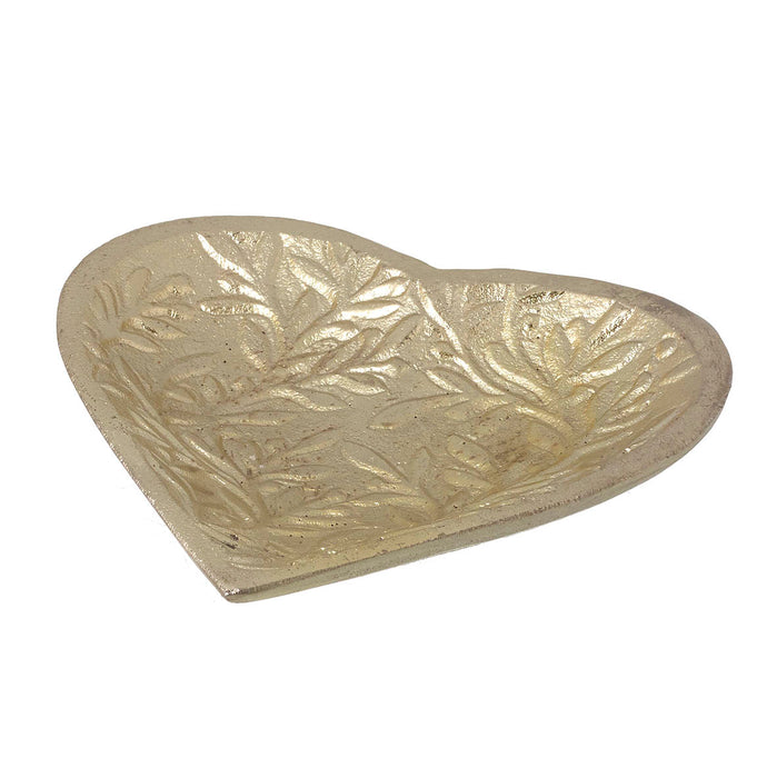 Fancy Gold Small Heart Shaped Dish
