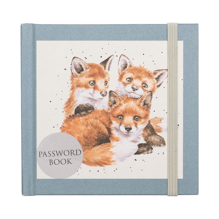 Wrendale Designs 'Snug As A Cub' Fox Password Book