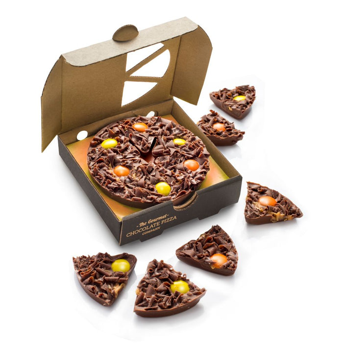 The Gourmet Chocolate Pizza Company Peanut Butter Mini Chocolate Pizza