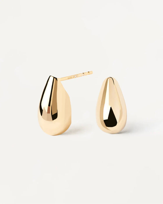 PDPAOLA Sugar Gold Earrings