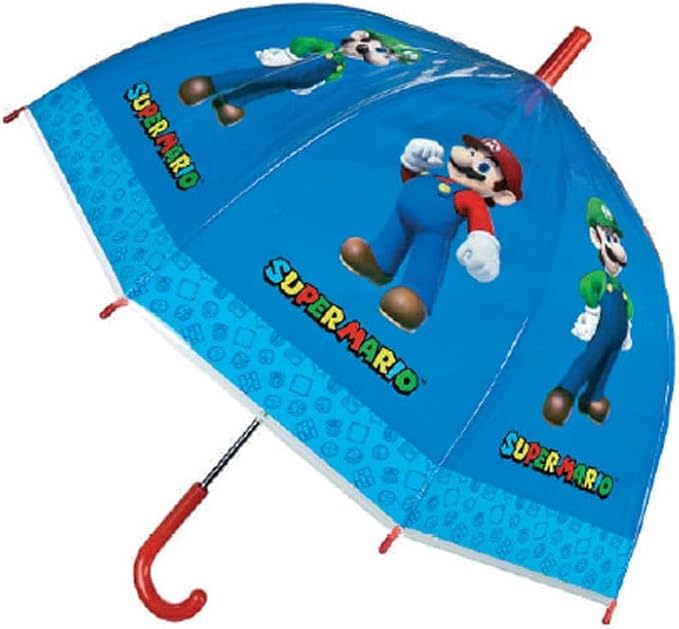 Peers Hardy Super Mario Kids Umbrella