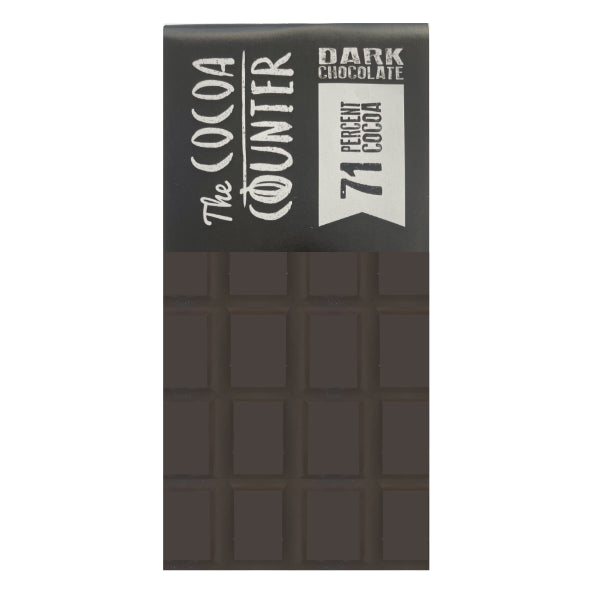 Pendragon Drinks Dark 71 Dark Chocolate Bar
