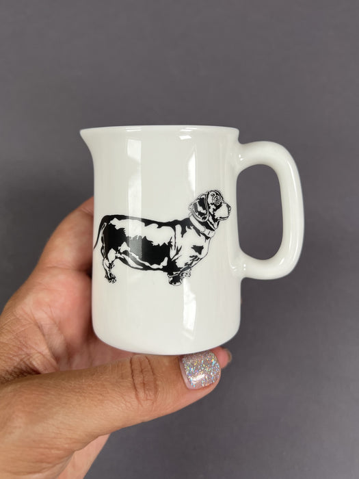 Penguin Ink Dachshund 1/4 pint Jug