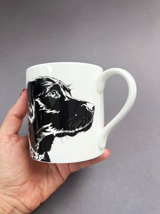 Penguin Ink Labrador Mug