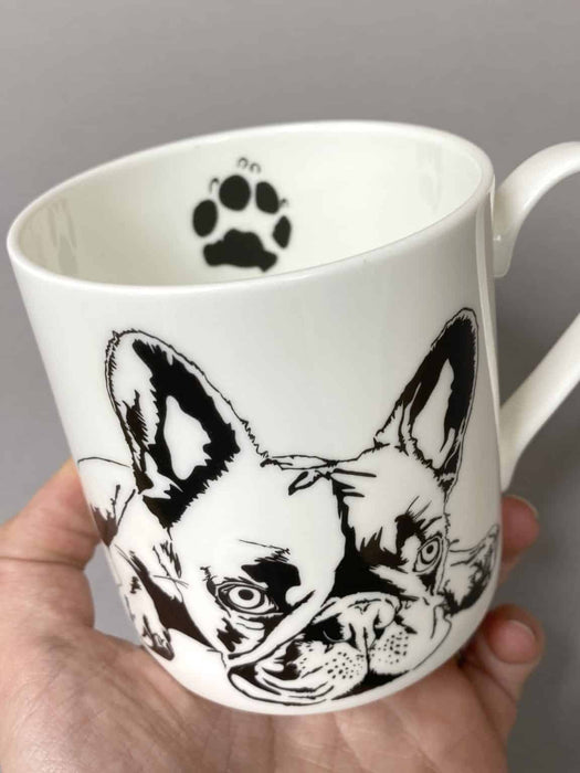 Penguin Ink Frenchie Mug