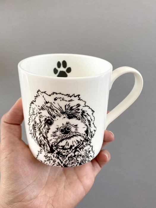 Penguin Ink Cockapoo Mug