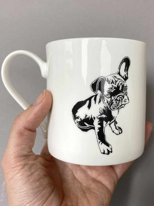 Penguin Ink Frenchie Mug