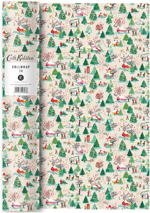 Cath Kidston Shine Bright Christmas Roll Wrap 3m