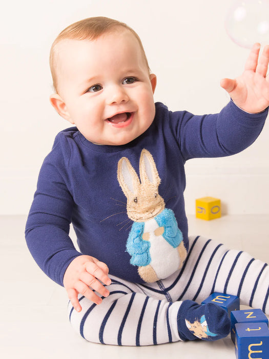 Blade and Rose Peter Rabbit Navy Top